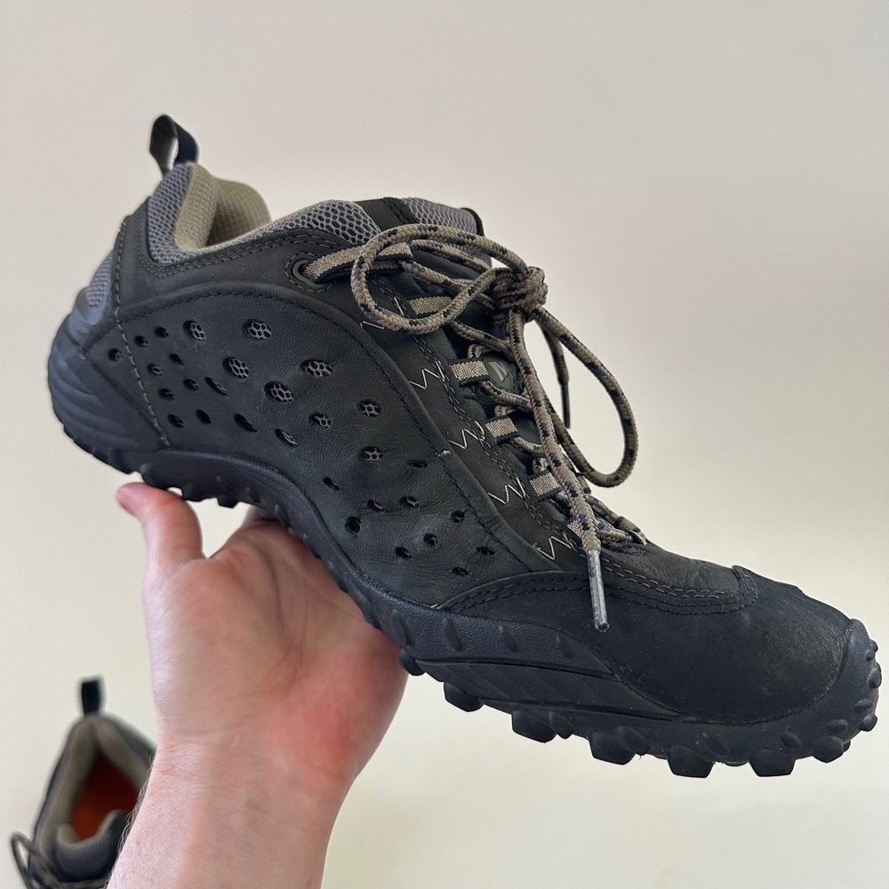 Merrell Intercept Hiking Shoes Mens Size 11 Vibram Trail Outdoors Sneakers - Picture 15 of 16